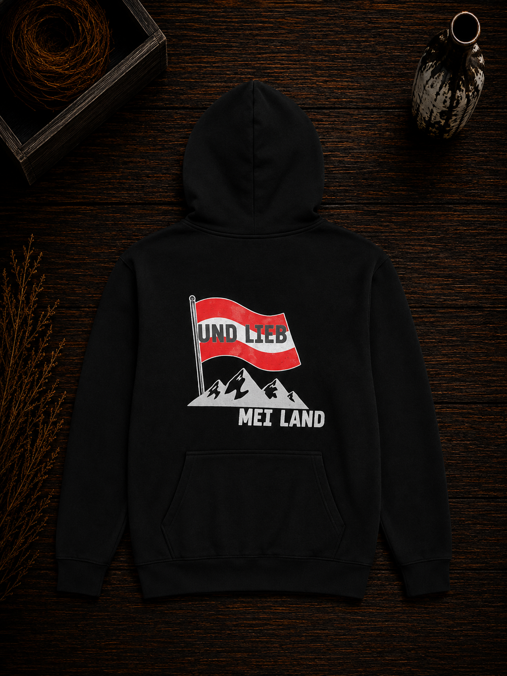 Damen Hoodie I Julia - I bin Österreicher…