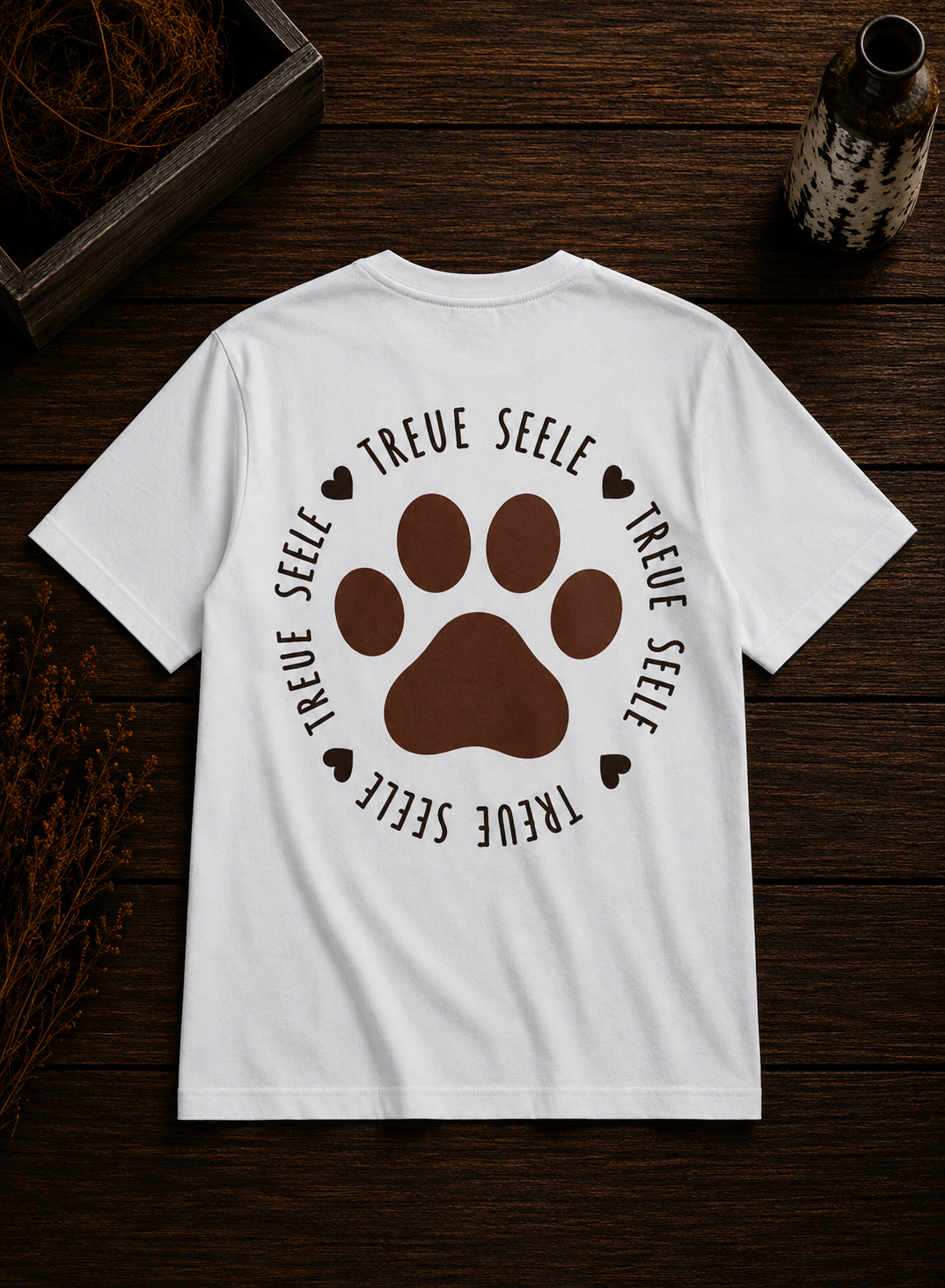 Shirt Damen I Treue Seele Logo groß backprint