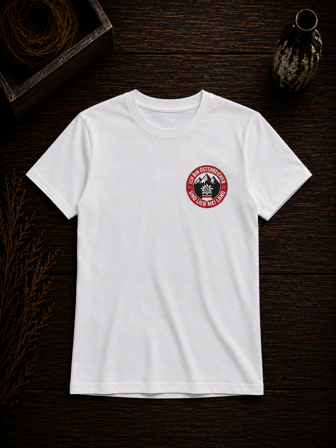 Shirt Herren I I bin Österreicher und lieb mei Land - Anton