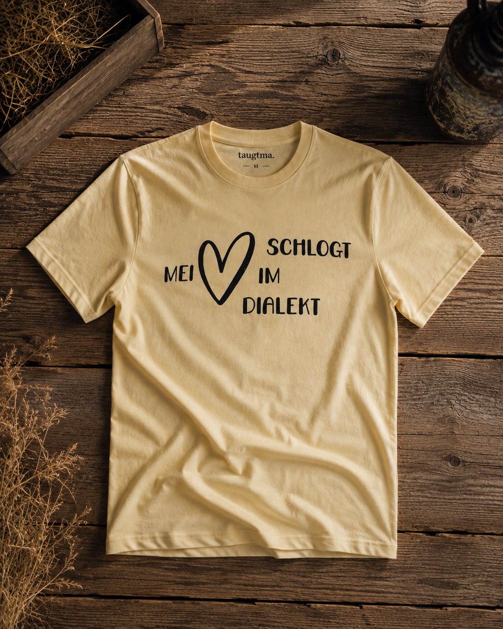 Shirt Damen  I Mei <3 schlogt im Dialekt