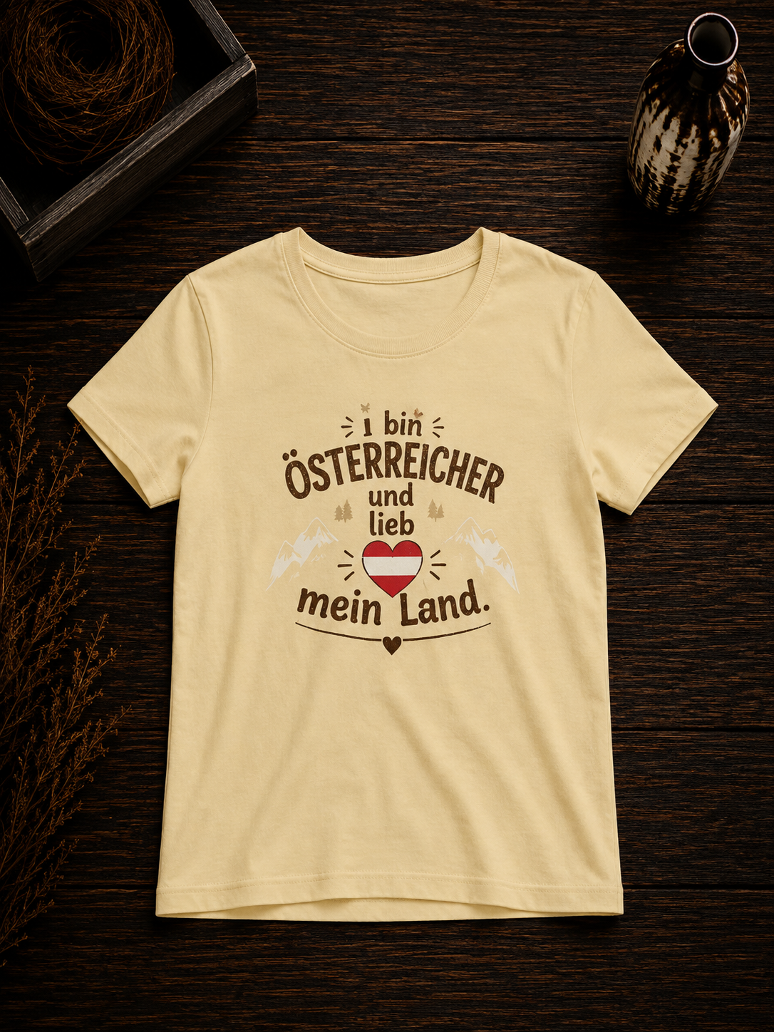 Damen Croptop I Helene- I bin Österreicher…