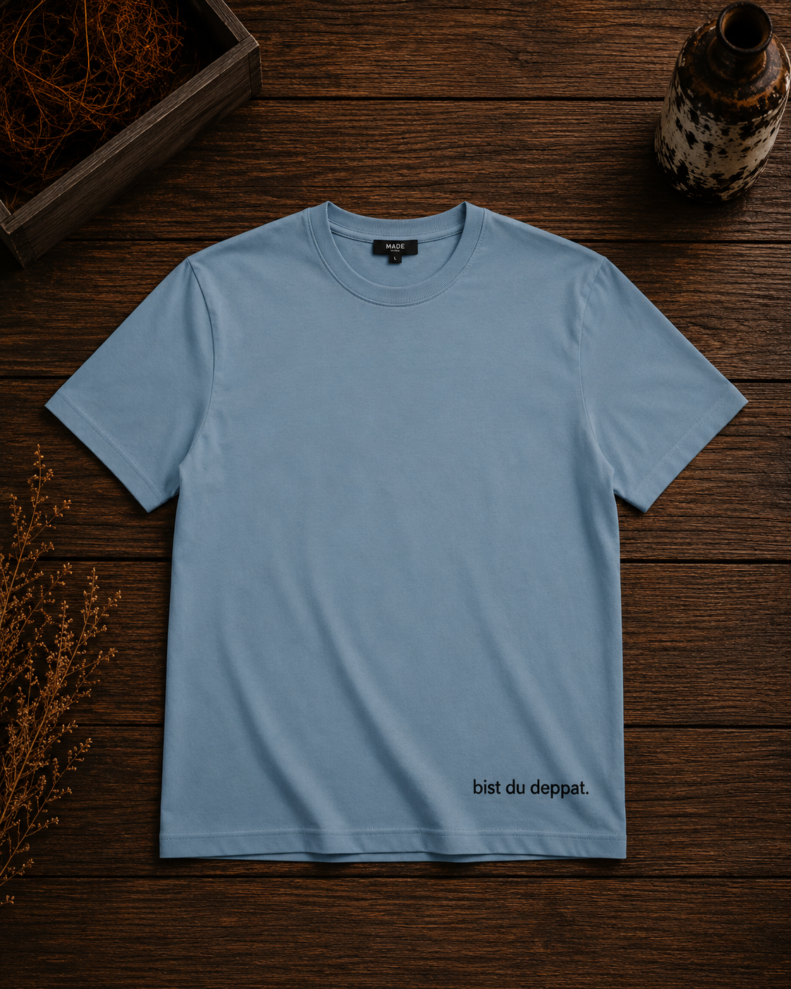 Shirt Damen I Bist du deppat.