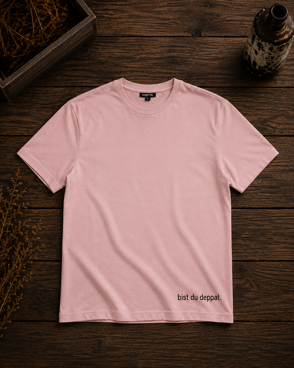 Shirt Herren I Bist du deppat.