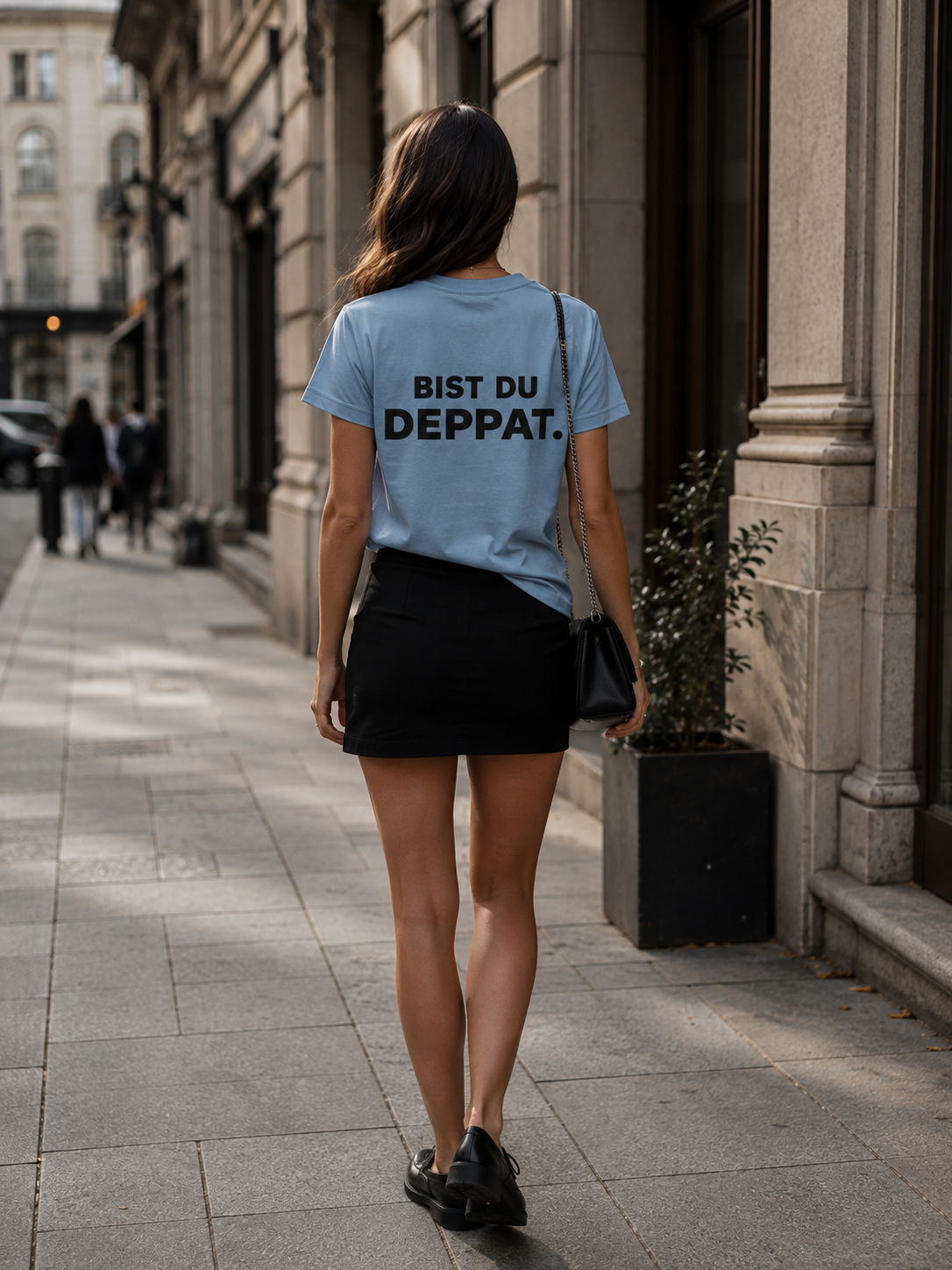 Shirt Damen I Bist du deppat.