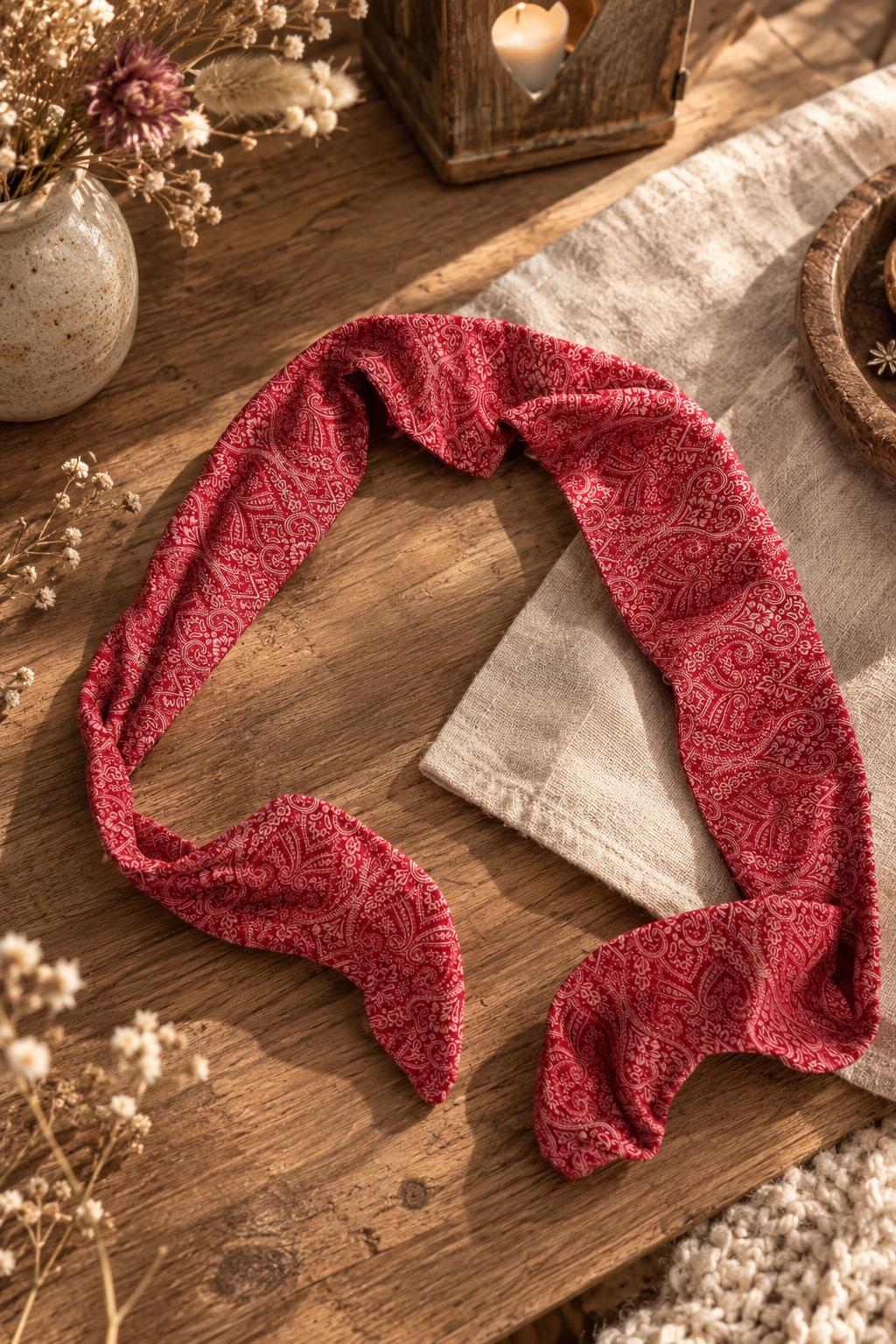 KAHU BAND I Red Boho