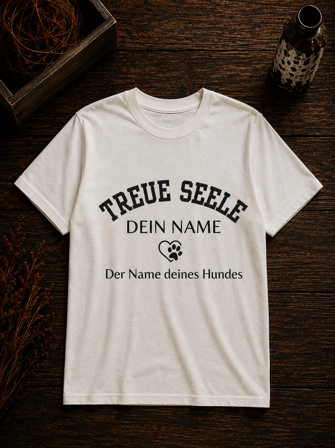Damen Shirt I Treue Seele Customized