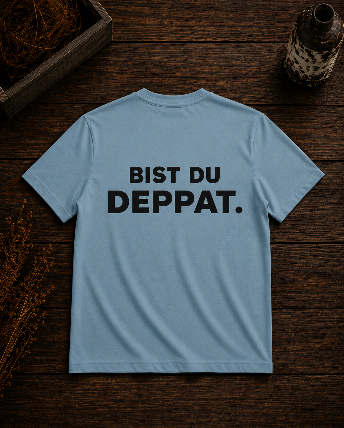 Shirt Herren I Bist du deppat.